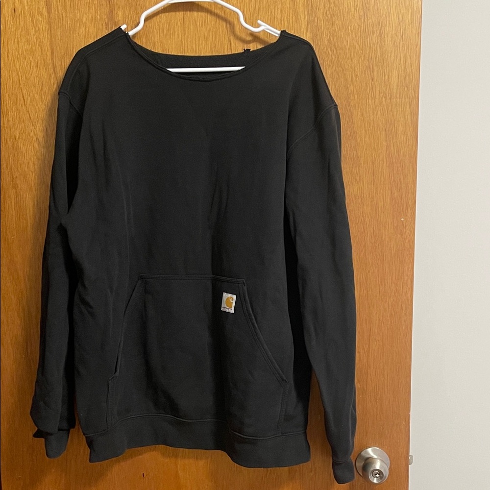 Carhartt Black Crewneck Workwear Sweatshirt